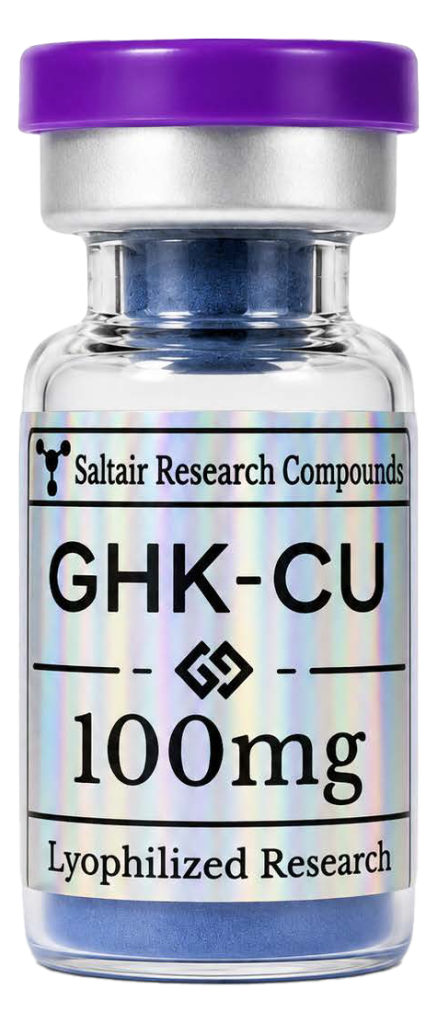 GHK-CU 100mg research peptide — Saltair Research Peptides