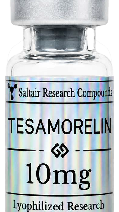 Tesamorelin 10mg research peptide — Saltair Research Peptides